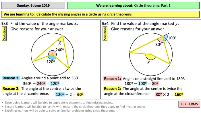 Geometry unit 10 circles quiz 10-2 answers