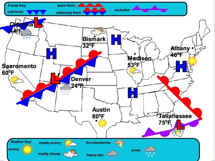 Forecasting weather map worksheet 3 answer key