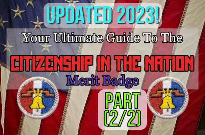 Merit badge citizenship