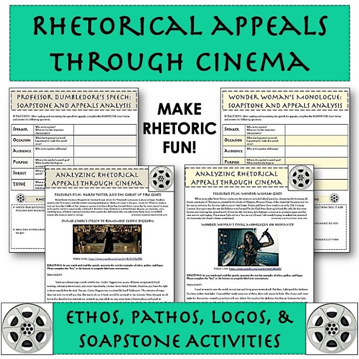 Analyzing rhetorical appeals through cinema answer key